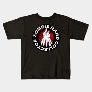 Zombie Hand Collector Kids T-Shirt